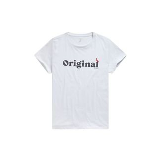Camiseta Estampada Original Reversa Branco