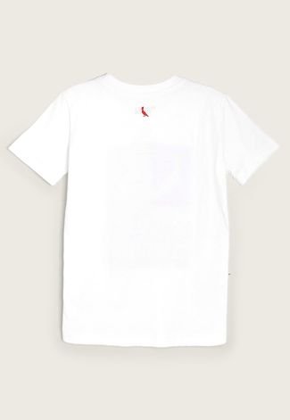 Camiseta Infantil Reserva Mini Halftone Branca