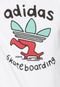 Camiseta adidas Skateboarding Meka Push Branca - Marca adidas Skateboarding