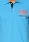 Camisa Polo STN Athletic Azul - Marca STN