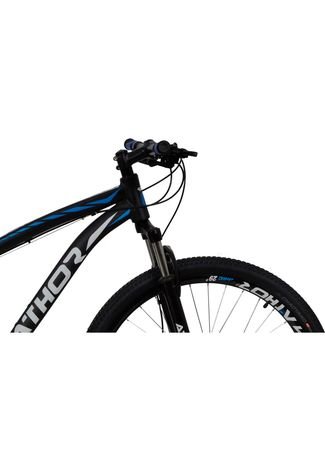 Bicicleta Aro 29 Android 21V Shimano Freio a Disco Preta Fosca/Azul T17 Athor Bikes