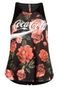 Regata Coca-Cola Jeans Flowers Preta - Marca Coca-Cola Jeans