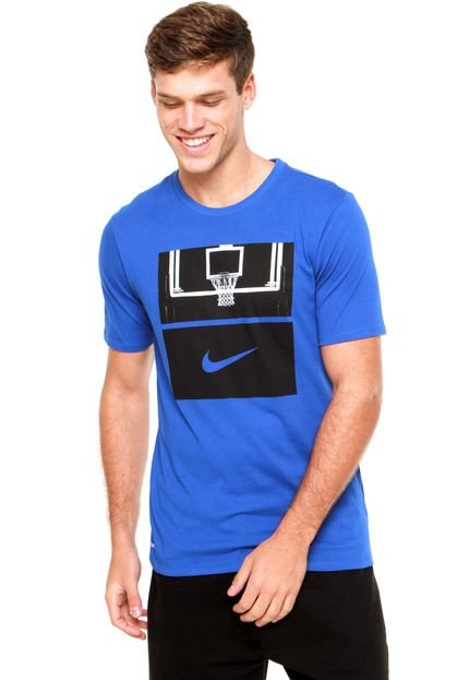 Camiseta Nike Dry Fit Core Art 1 Azul - Marca Nike