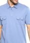 Camisa Polo Perry Ellis Bolso Azul - Marca Perry Ellis