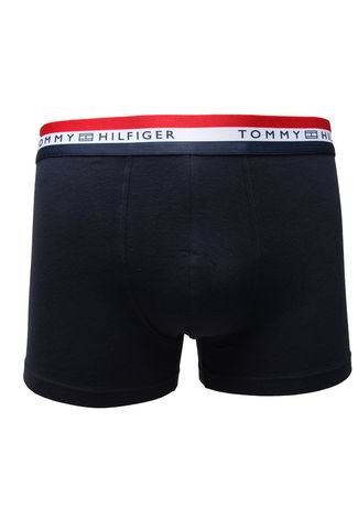 Cueca Tommy Hilfiger Boxer Logo Azul - Compre Agora