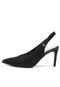 Scarpin Couro Dumond Bico Fino Preto - Marca Dumond