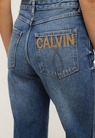 Calça Jeans Calvin Klein Jeans Reta 90's Azul