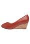 Peep Toe Piccadilly Anabelinha Marrom - Marca Piccadilly