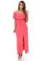 Vestido Longo B Bonnie Ciganinha Monique Coral - Marca BBonnie