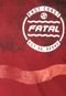 Camisa Polo Fatal Surf Logo Vinho - Marca Fatal Surf