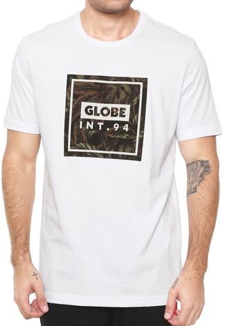 Camiseta Globe Leaf Branca