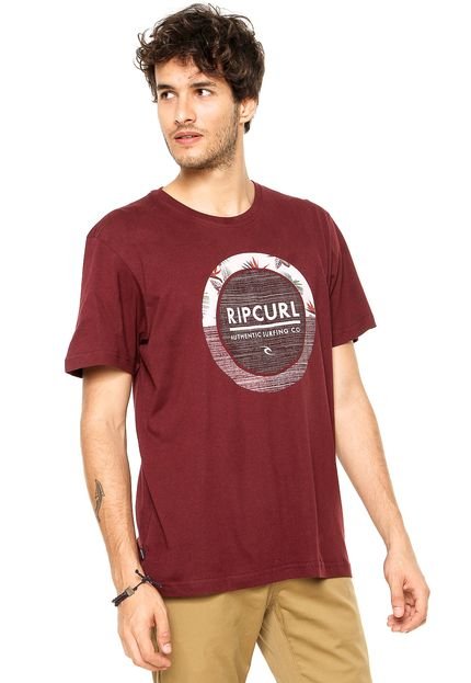 Camiseta Rip Curl Sessions Vinho - Marca Rip Curl