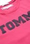 Blusa Tommy Hilfiger Kids Menina Logo Pink - Marca Tommy Hilfiger Kids