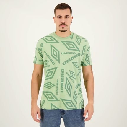 Camiseta Umbro Diamond Grafic Bright Verde - Marca Umbro