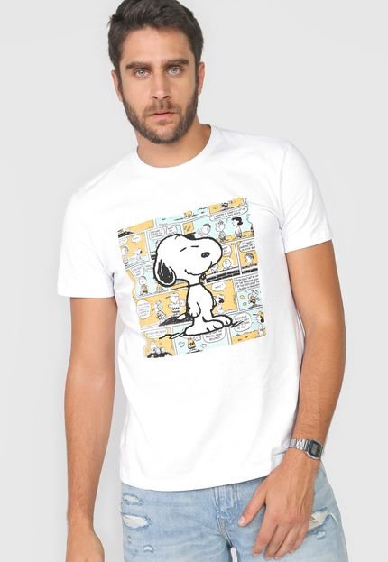 Camiseta Snoopy Gibi Branca - Marca Snoopy