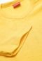Camiseta Tricae Menino Liso Amarela - Marca Tricae