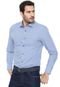 Camisa VR Slim Xadrez Azul - Marca VR