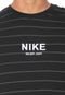 Camiseta Nike SB Sb M Nk Sb Stripe Aop Preta - Marca Nike SB