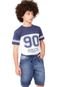 Bermuda Infantil Masculina Jogger Jeans Moletom - Marca Quase Anjo