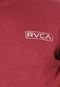 Moletom Fechado RVCA Label Vinho - Marca RVCA