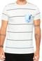 Camiseta Billabong Teamwave II Bege/Azul - Marca Billabong
