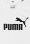 Camiseta Puma Menino Frontal Off-White - Marca Puma