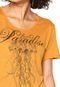 Camiseta Colcci Estampada Amarela - Marca Colcci