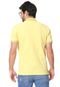 Camisa Polo Aramis Reta Estampada Amarela - Marca Aramis
