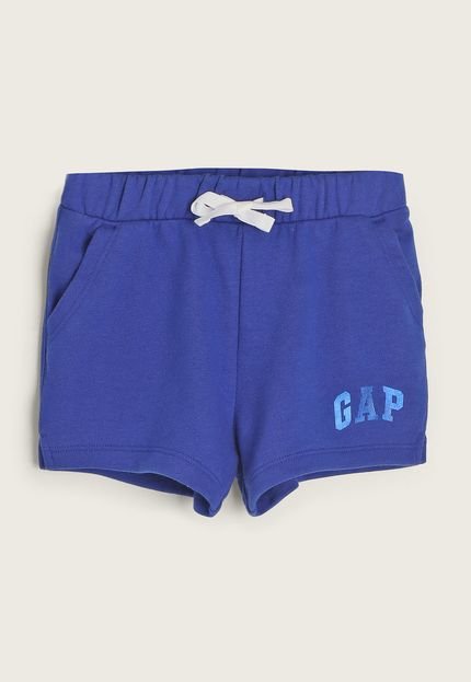 Short GAP Logo Azul - Marca GAP