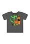 Conjunto Infantil Camiseta e Bermuda Bee Loop Cinza - Marca Bee Loop