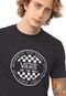 Camiseta Vans Checker Ss Preta - Marca Vans