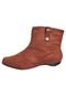 Bota Moleca Cano Curto Martingale Marrom - Marca Moleca