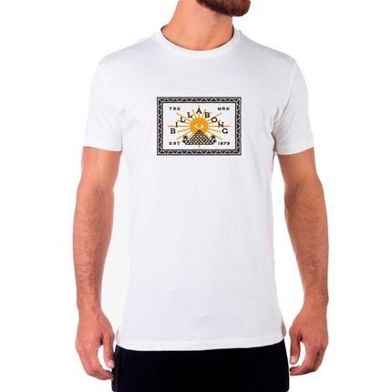 Camiseta Billabong Providence Masculina Off White - Marca Billabong