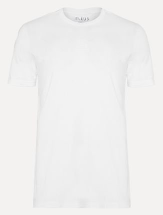 Camiseta Ellus Masculina Cotton Fine Timeless Classic Branca