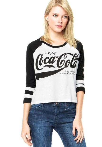 Blusa Coca cola jeans Preta - Marca Coca-Cola Jeans