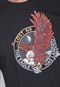 Camiseta ...Lost Nasa Eagle Apollo 11 Preta - Marca ...Lost