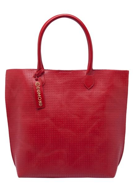 Bolsa Dumond Grande Soft Atanado Vermelho - Marca Dumond