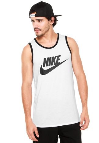 Regata Nike League Sleeveless Dupla Face Branca - Compre Agora