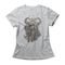 Camiseta Feminina Odin - Mescla Cinza - Marca Studio Geek 