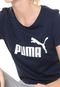 Camiseta Puma Logo Azul-marinho - Marca Puma