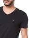 Camiseta Tommy Hilfiger Masculina Essential V-Neck Preta - Marca Tommy Hilfiger