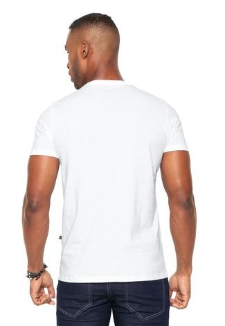 Camiseta Colcci Estampada Branca