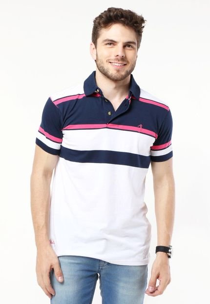 Camisa Polo Aleatory Ollie Branca - Marca Aleatory