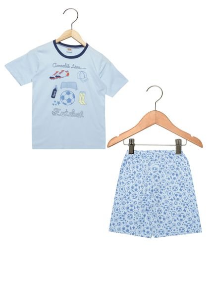 Pijama Have Fun Futebol Infantil Azul - Marca Have Fun