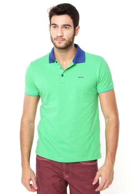 Camisa Polo Sommer Mini Bordado Verde - Marca Sommer