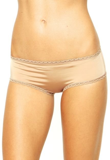 Calcinha Biquíni Seductive Calvin Klein Underwear Bege - Marca Calvin Klein Underwear