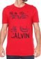Camiseta Calvin Klein Jeans Estampada Vermelha - Marca Calvin Klein Jeans