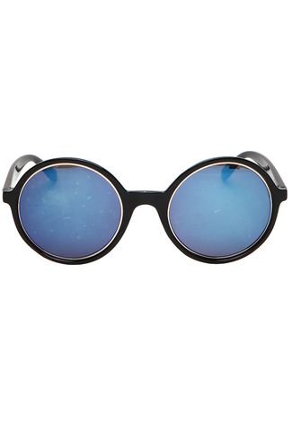 Óculos de Sol Polo London Club Redondo Preto