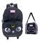 Kit Mochila De Rodinha e Lancheira 47982 - Infantil  Verde - Marca Luxcel