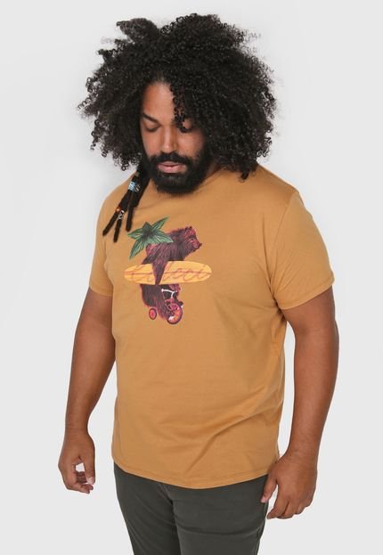 Camiseta Colcci Urso Caramelo - Marca Colcci